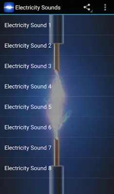 Electricity Sounds android App screenshot 0